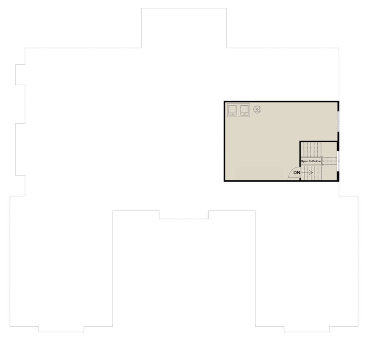 The Modern Transitional Lower Level Floorplan by America's Best House Plans and Triple Crown in Raleigh The Modern Transitional Lower Level Floorplan by America's Best House Plans and Triple Crown in Raleigh